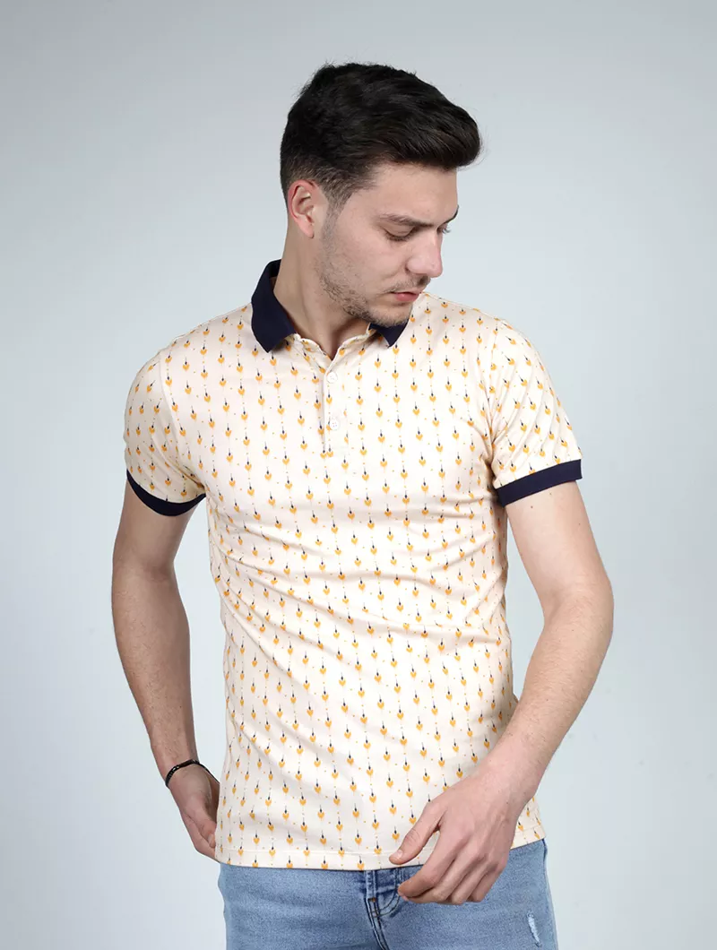 Polo imprimé